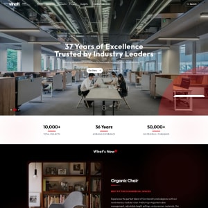 Vinoti: Premium Furniture E-Commerce Platform Built with Modern Technology portfolio image